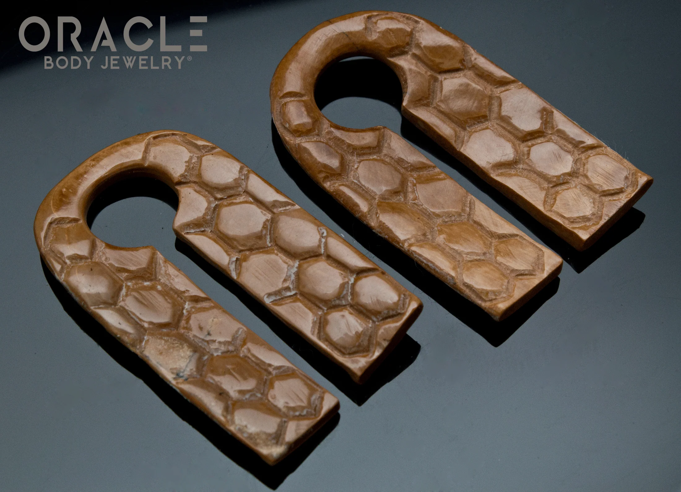 00g (9.5mm) Fossilized Mammoth Honeycomb Weights - Image 2