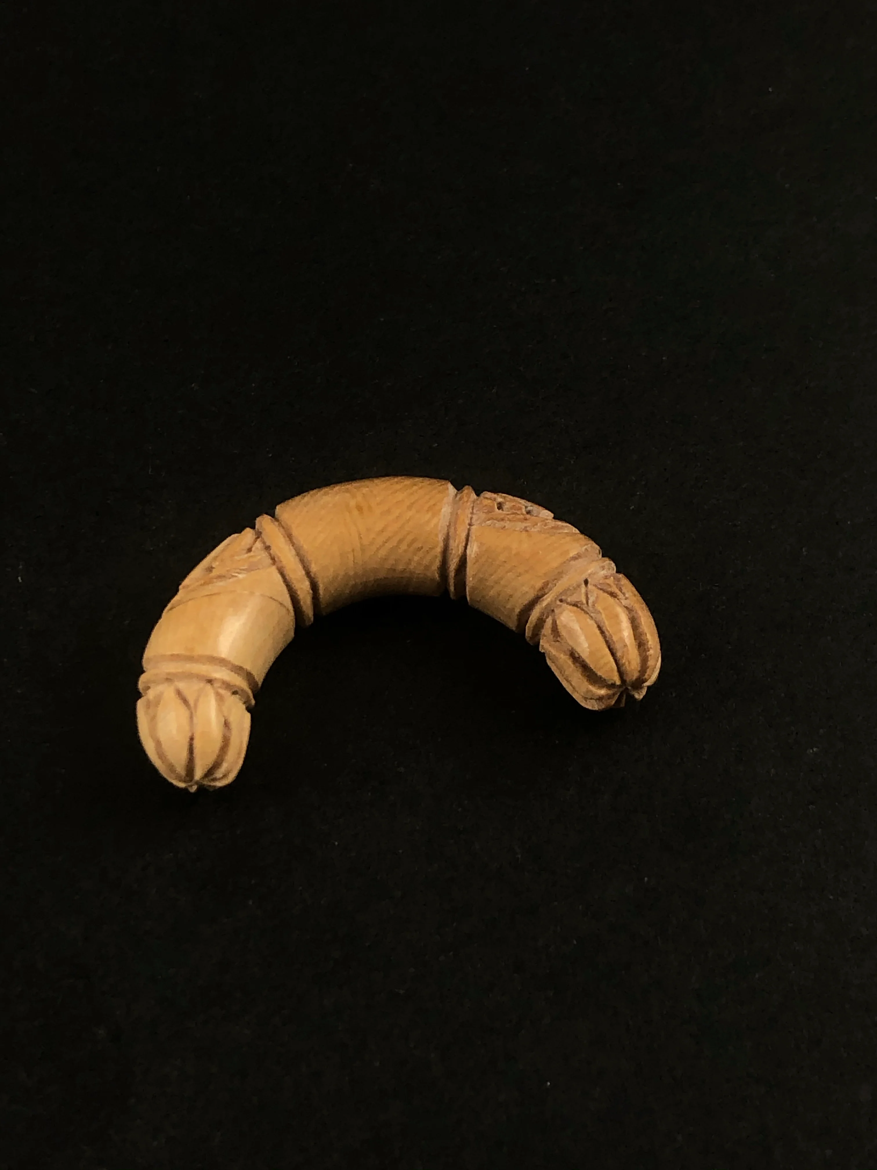 0g (8mm) Fossil Mammoth Septum Tusk - Image 2