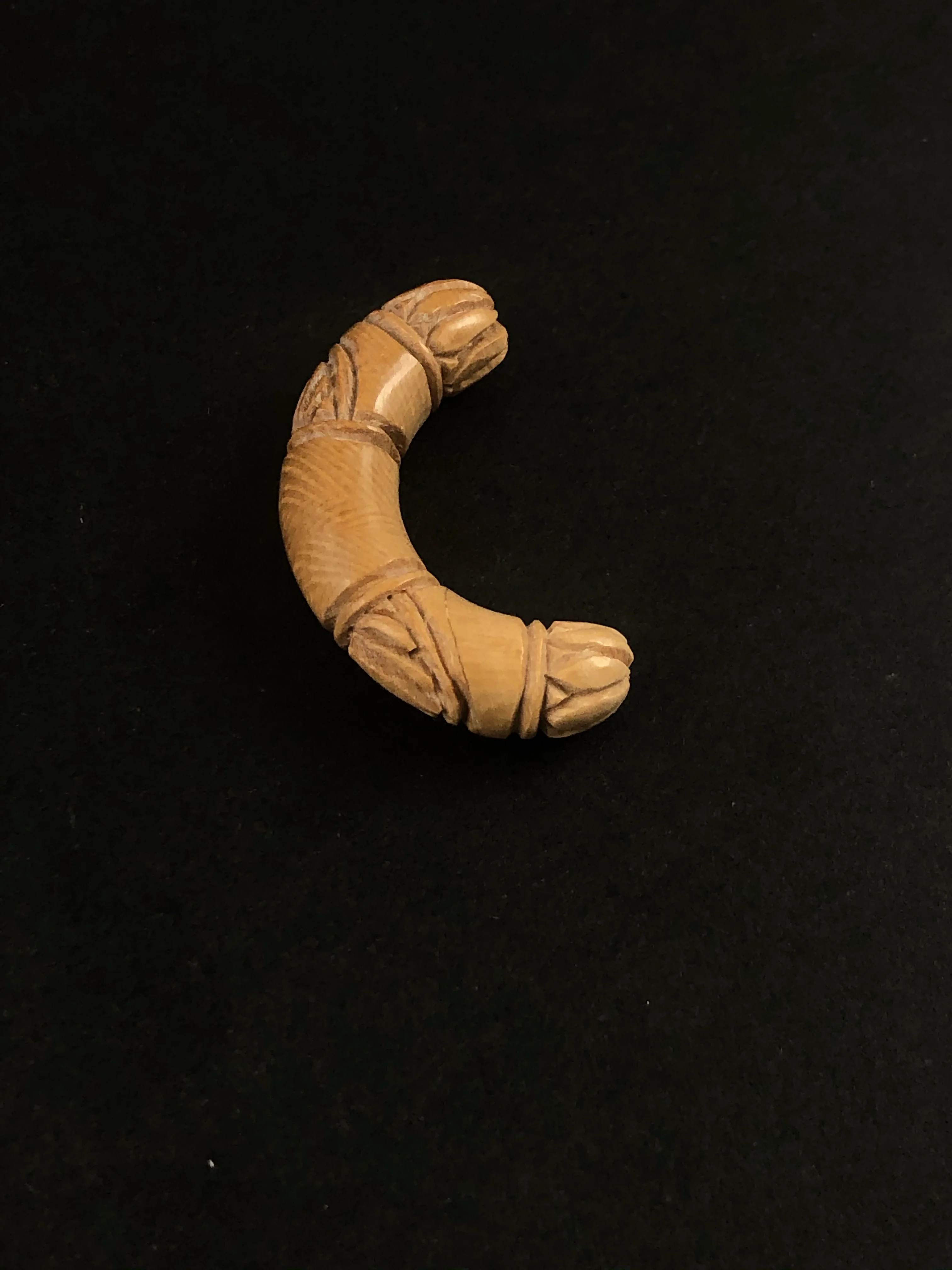 0g (8mm) Fossil Mammoth Septum Tusk - Image 3