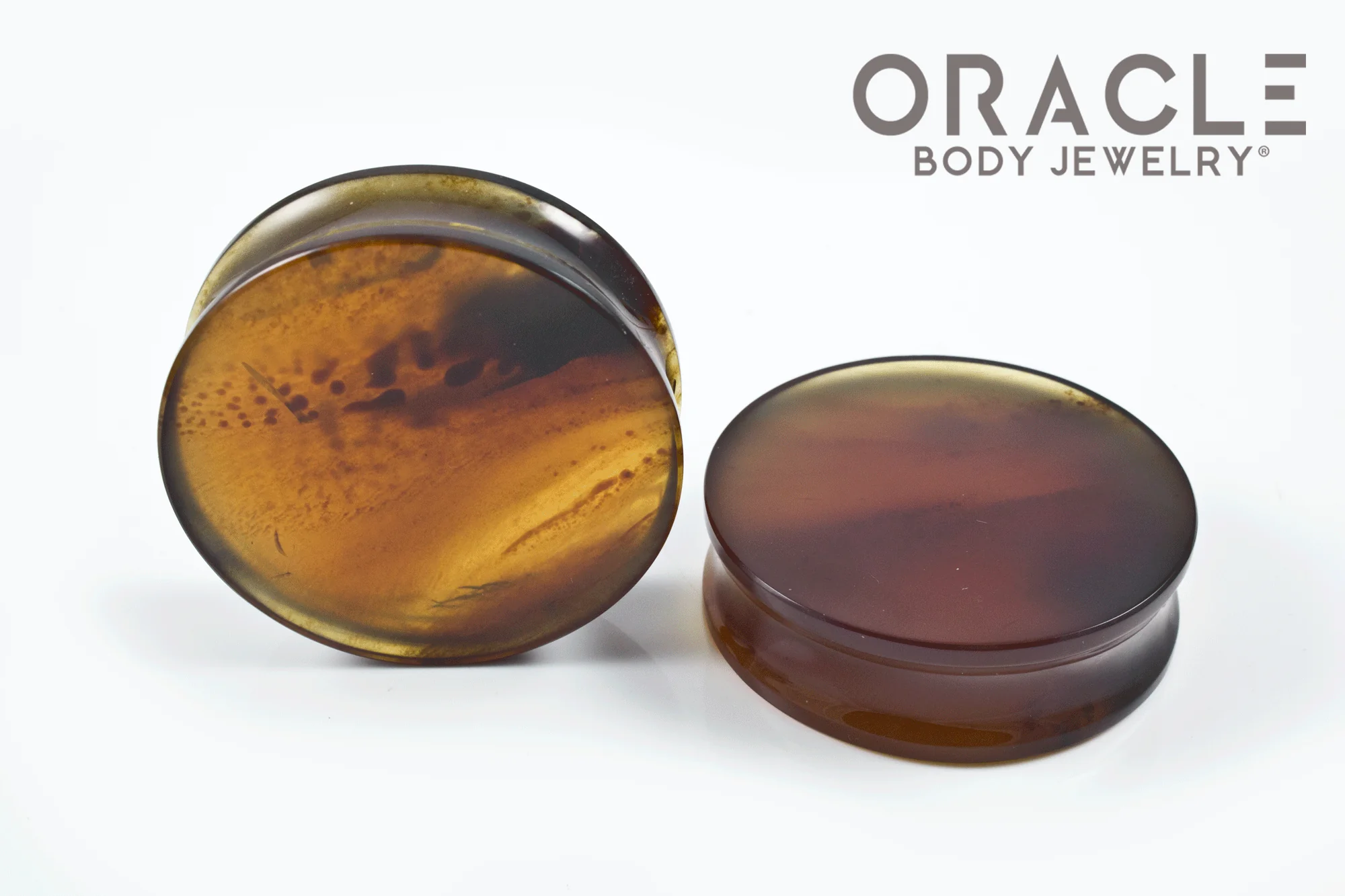 1-3/4" (44mm) Amber Plugs - Image 2