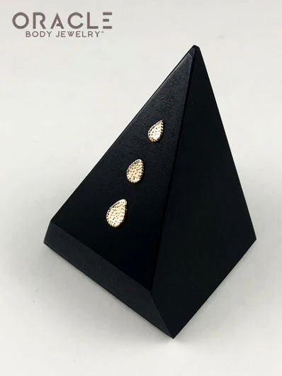 14k Crybaby Threadless Gold End - Image 3