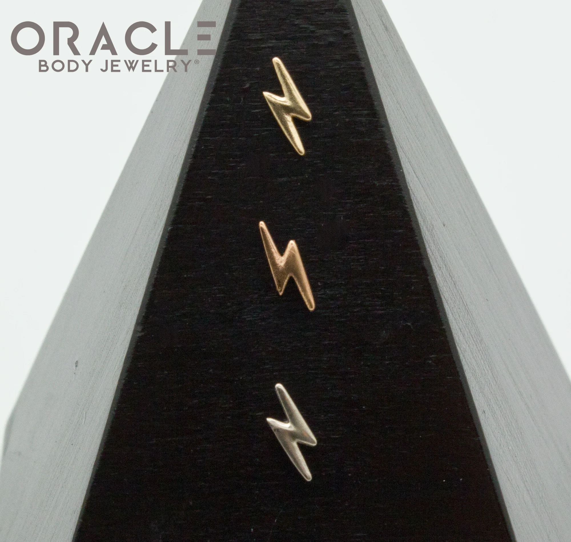 14k Gold Shazam Threadless End