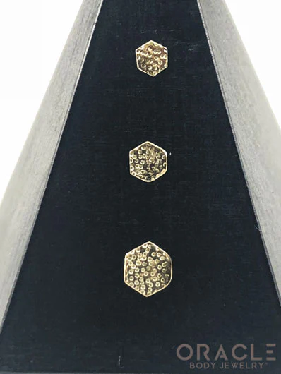 14k Tempest Threadless Gold End - Image 2