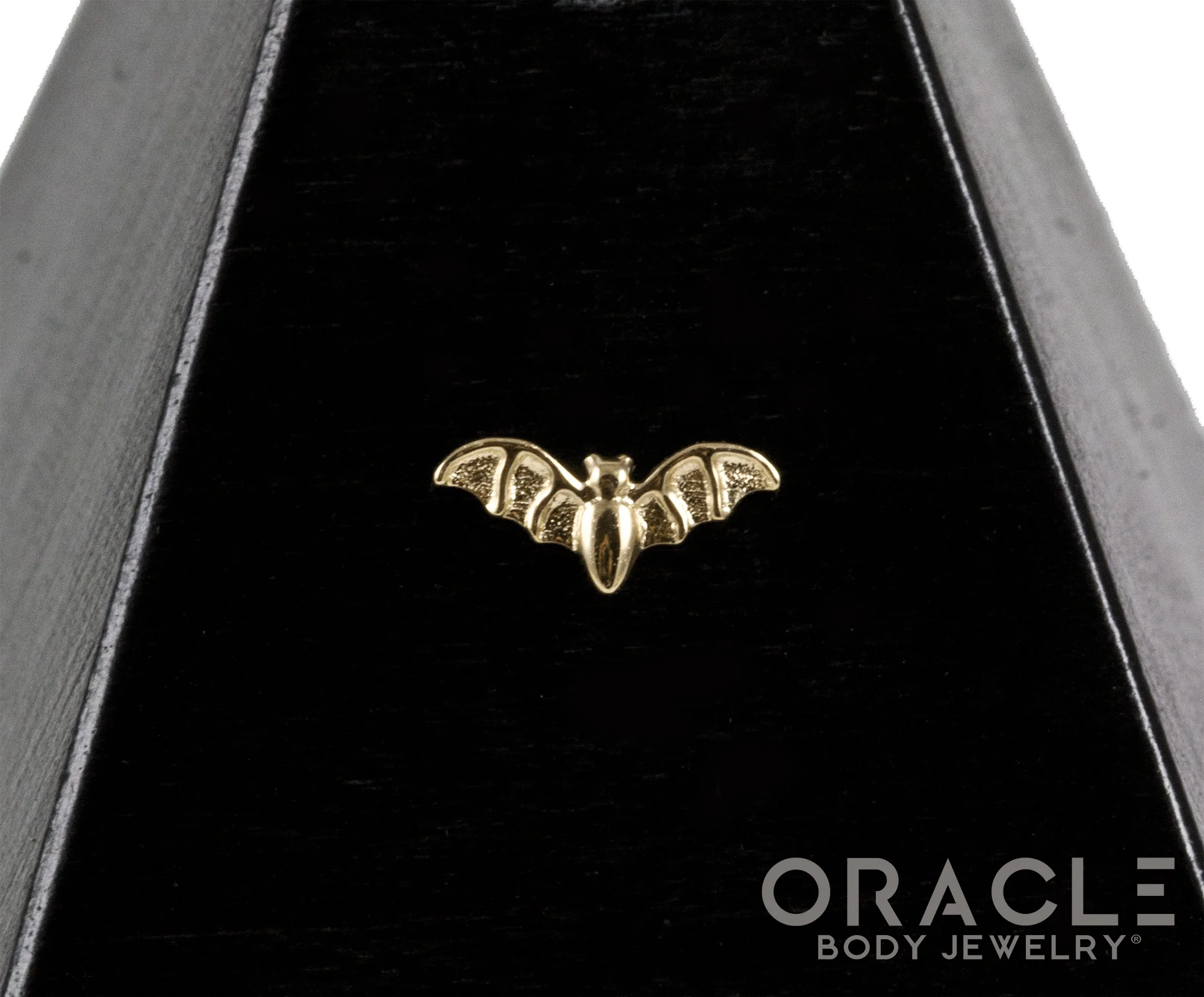 14k Twilight Bat Threadless End