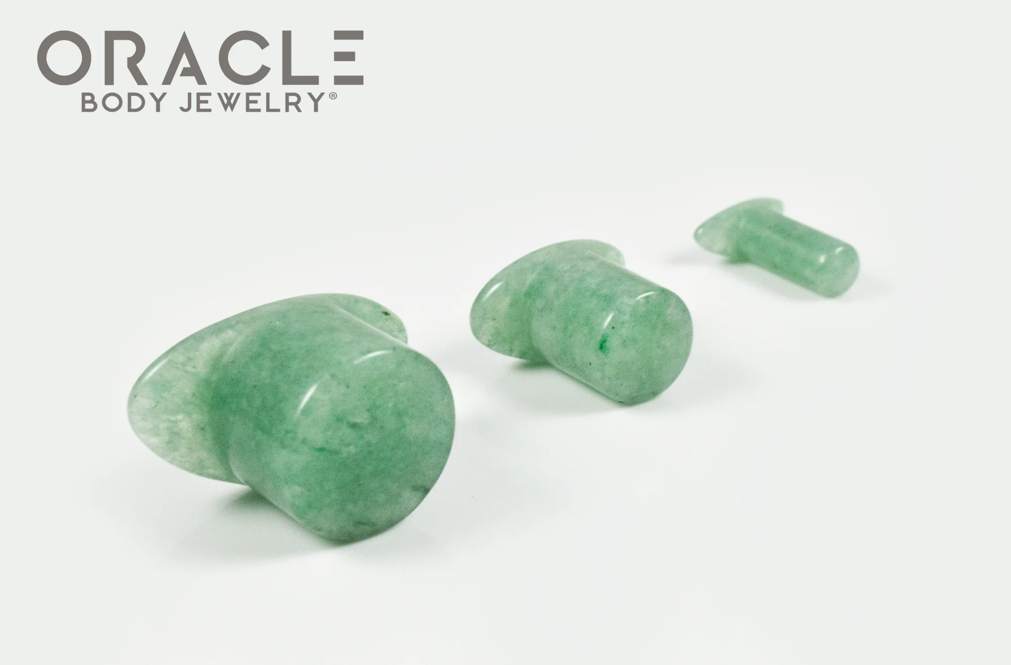Aventurine Labrets 8g Through 1/2" - Image 2