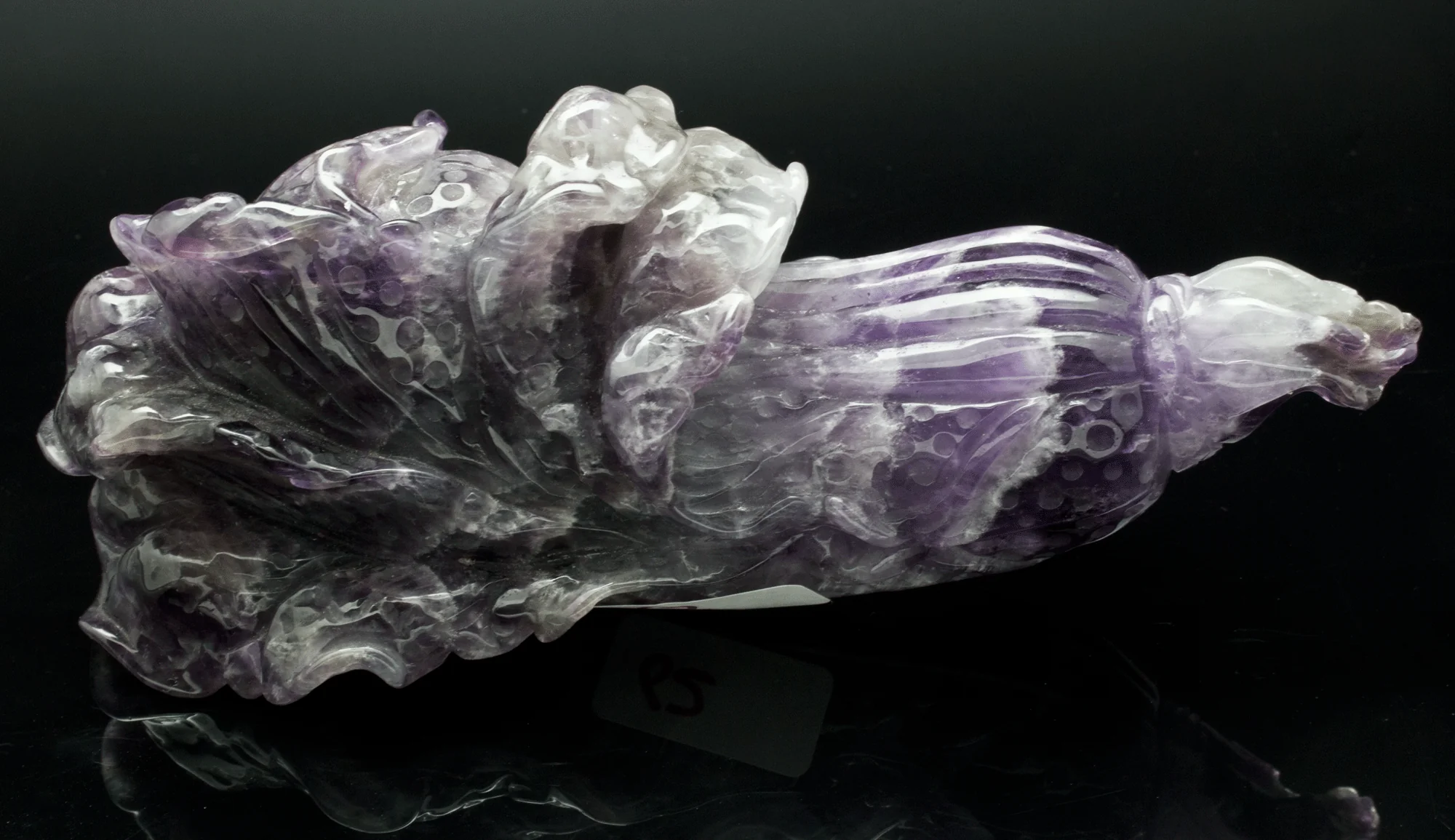 Amethyst Carved Flower - Image 3