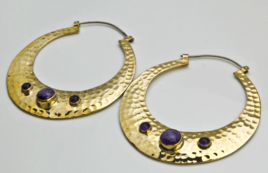 Brooklyn with Charoite and Amethyst - Image 2