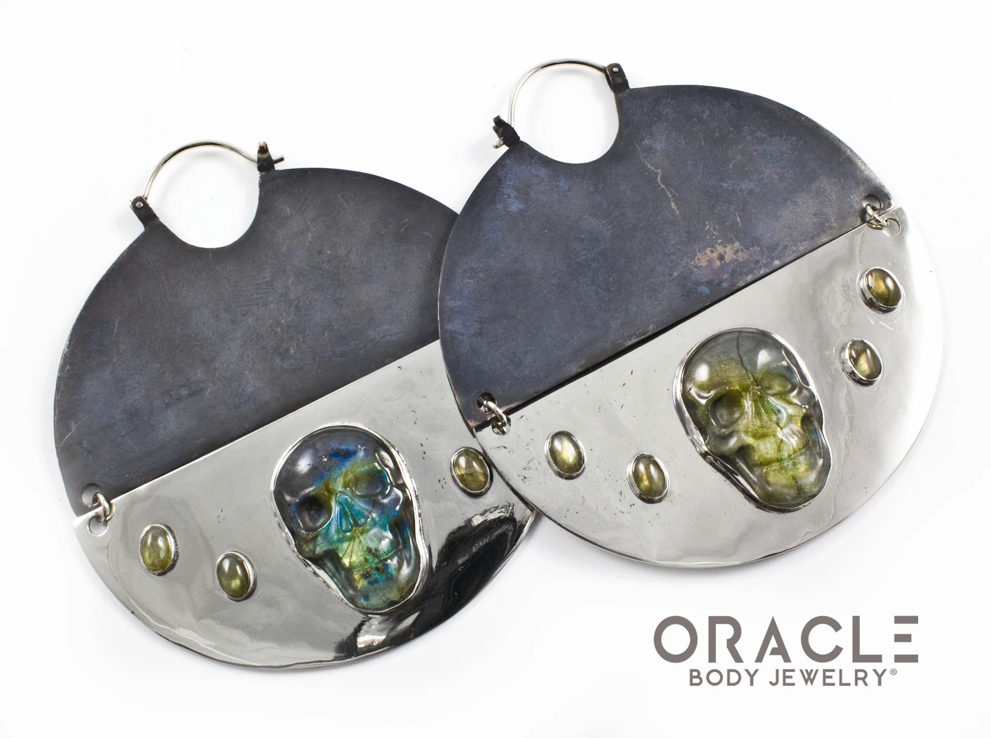 C.R.E.A.M with Carved Labradorite Skulls - Image 2