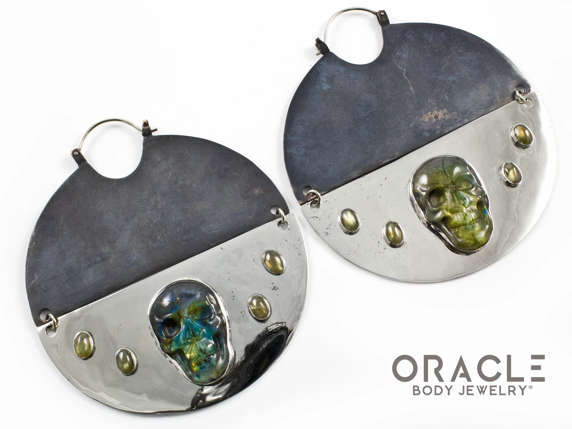 C.R.E.A.M with Carved Labradorite Skulls - Image 3