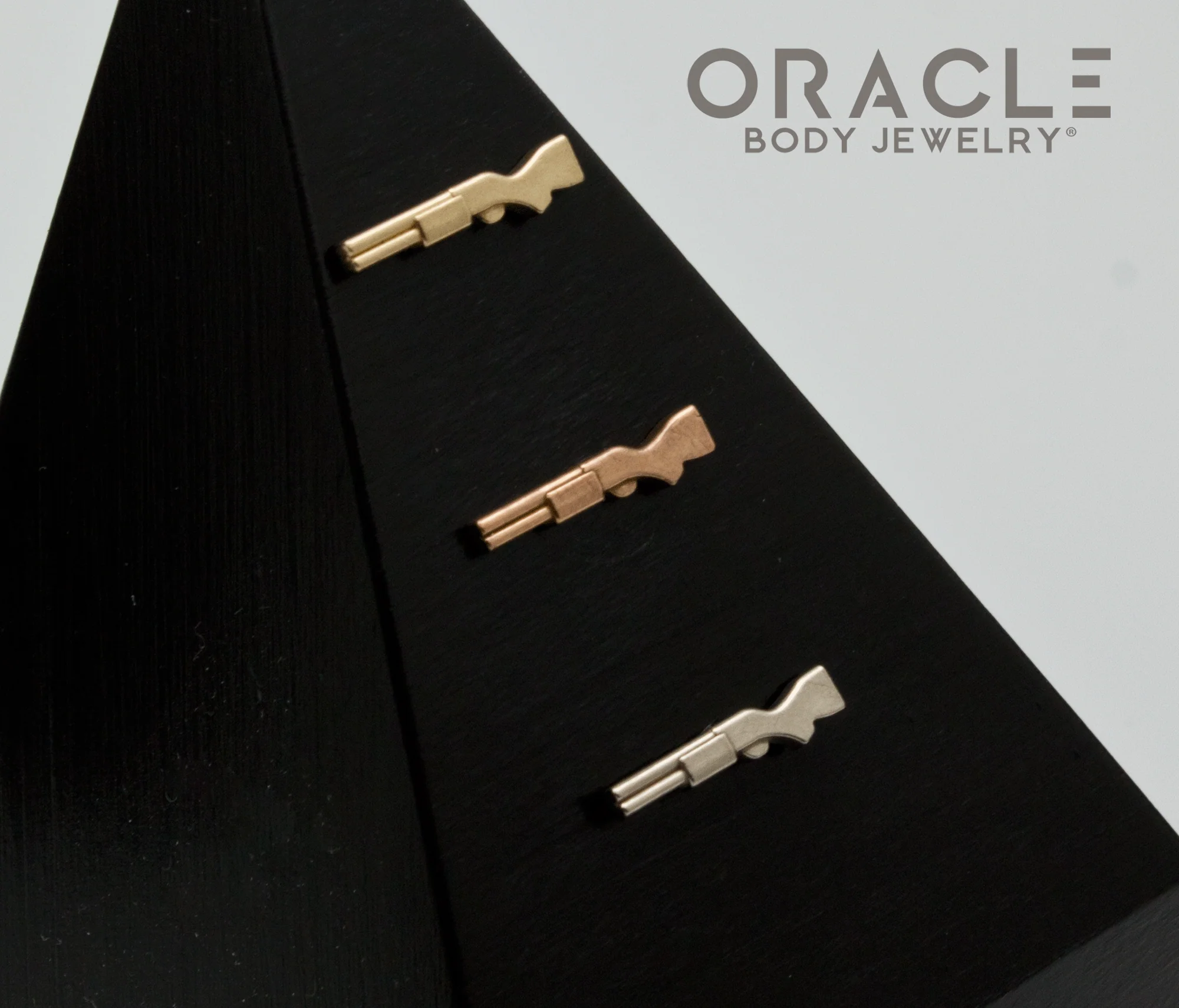 14k Gold Boomstick Threadless End - Image 2
