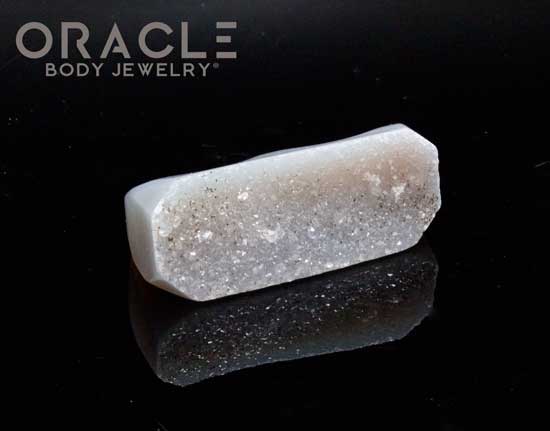 Druzy Agate Double Finger Ring Size 7 and 8 - Image 2