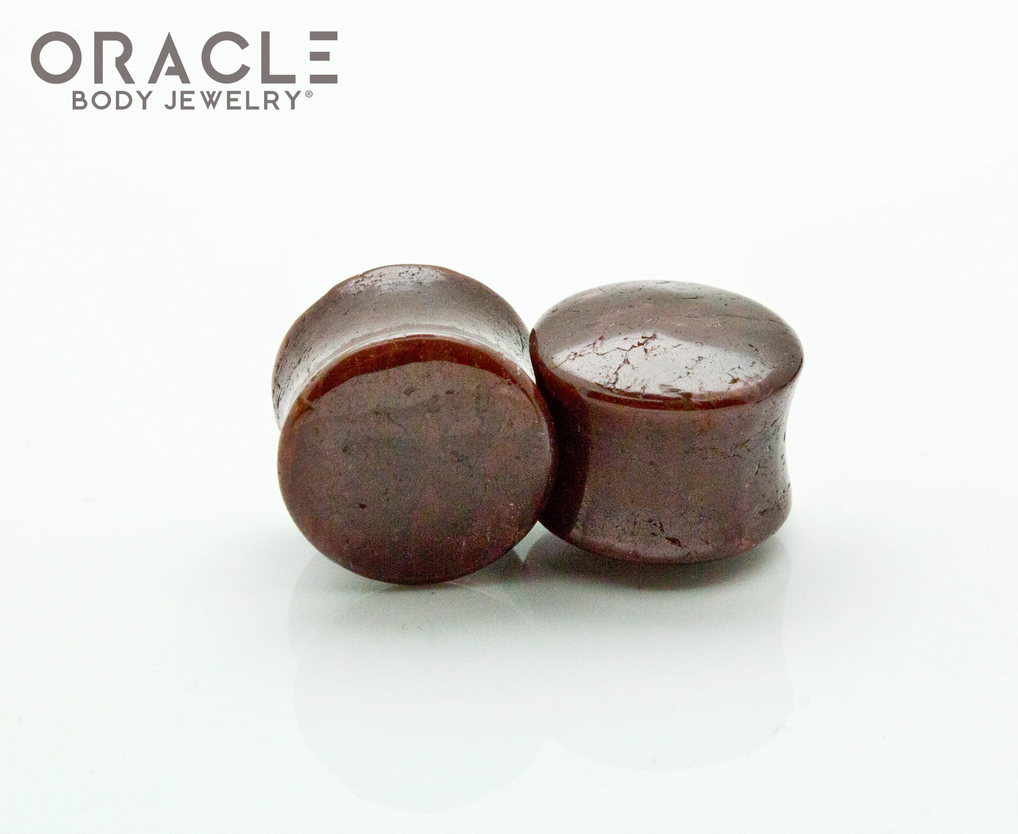 Garnet Double Flare Plugs - Image 3