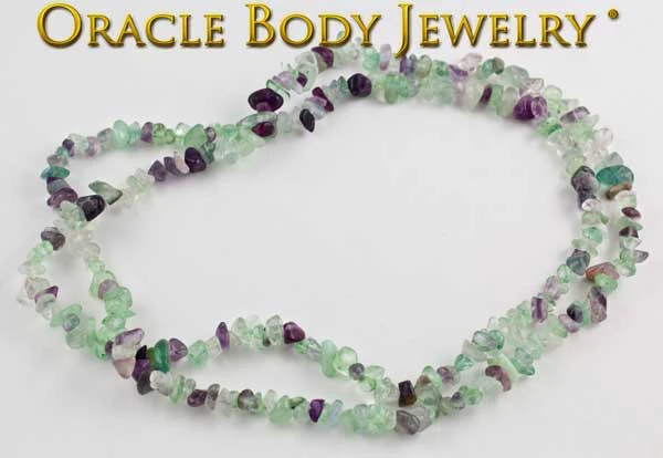 Fluorite Chip Necklace