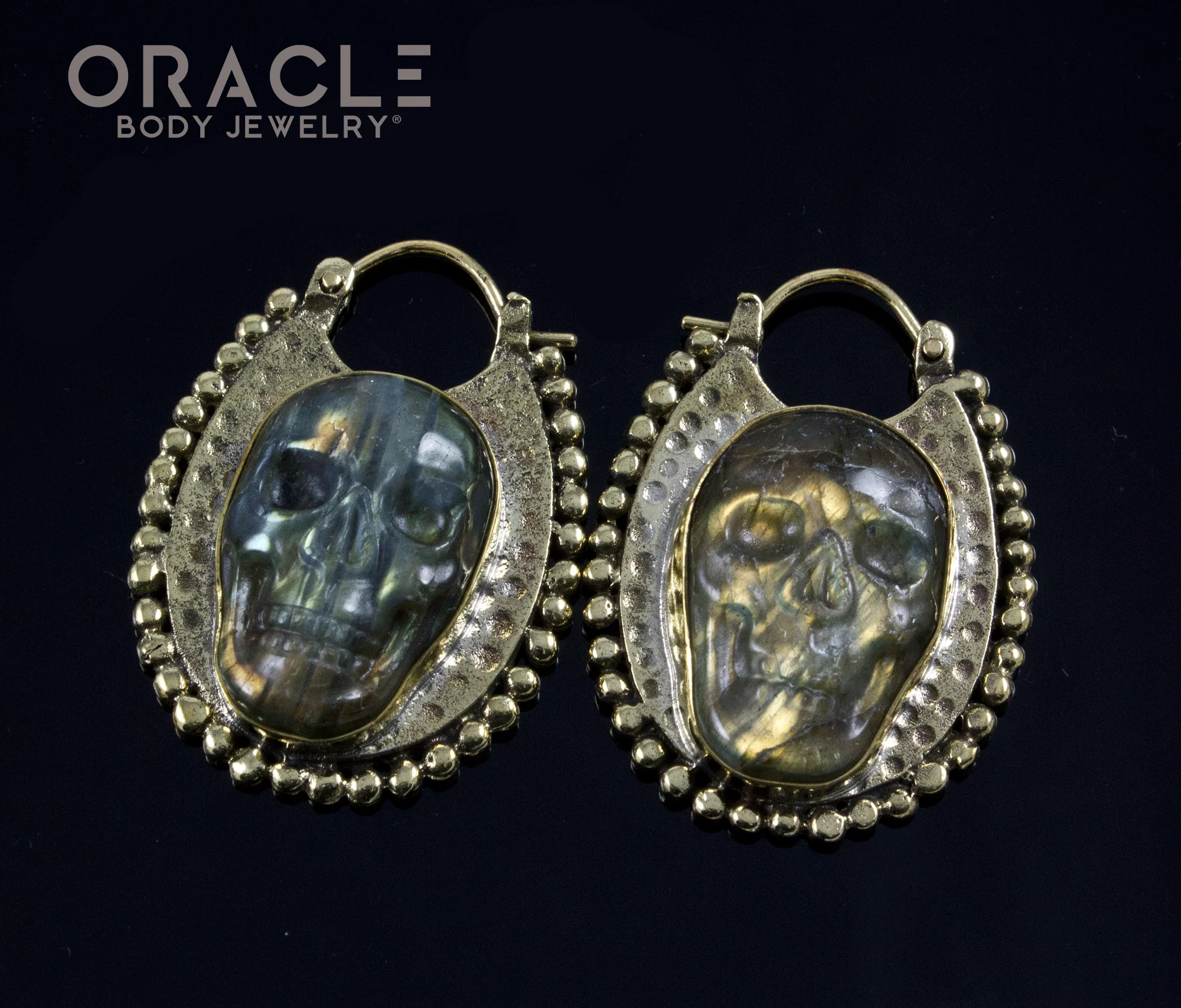 Coven with Carved Labradorite Skulls - Image 2
