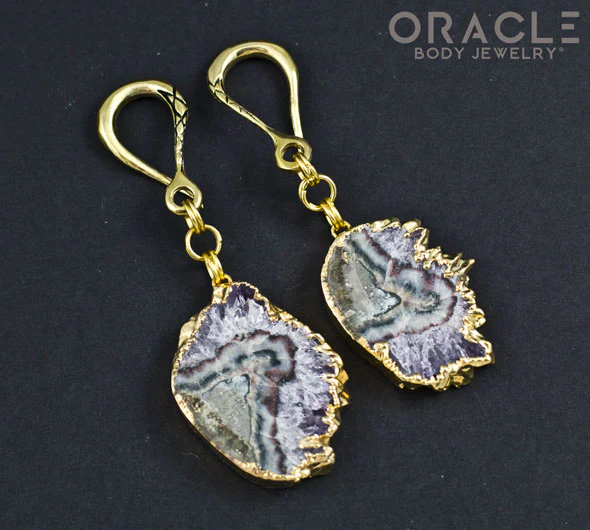 Crossover with 24k Gold Plated Stalactite Slices - Image 2