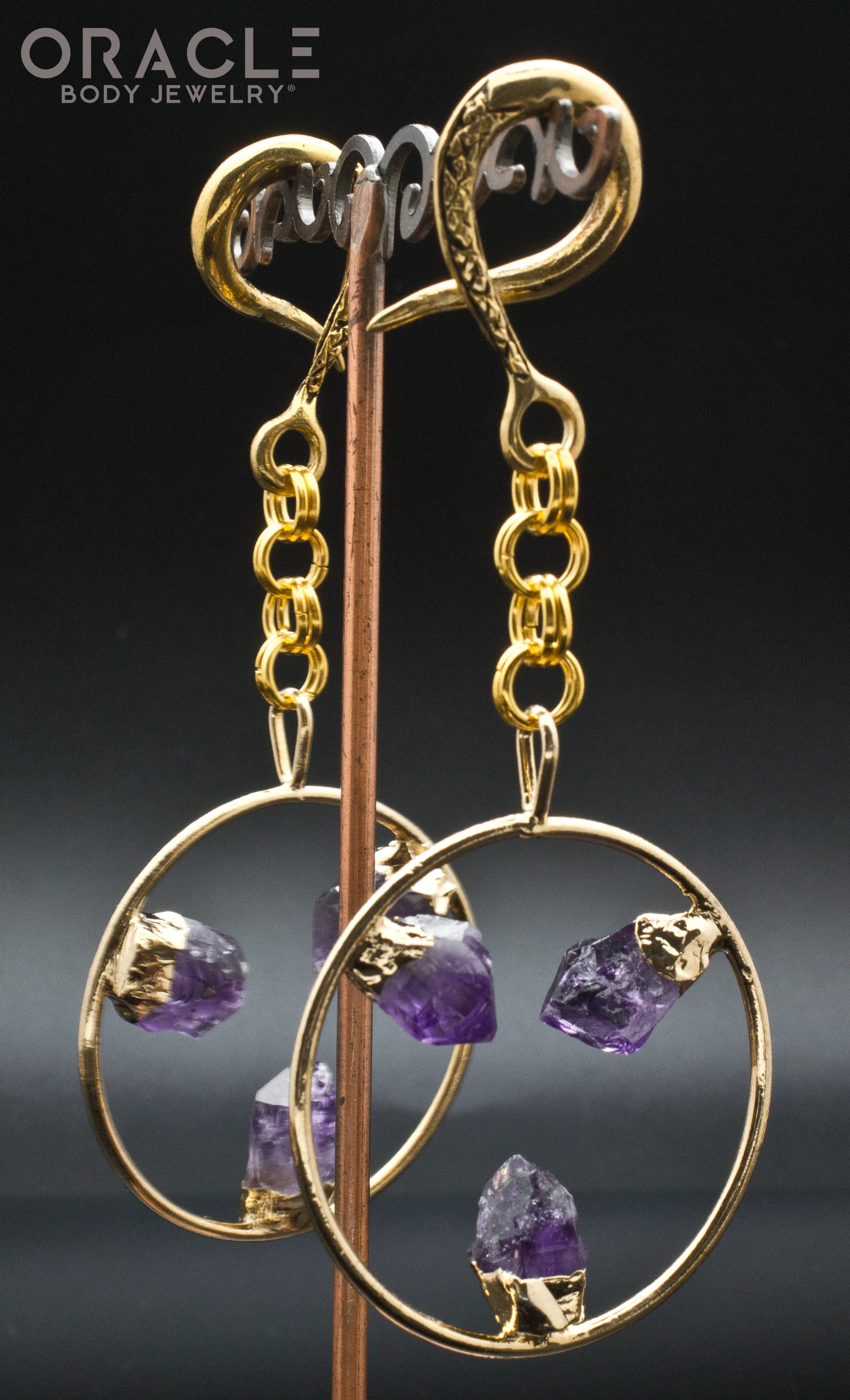 Crossover With Gold Plated Amethyst Wheels - Image 2