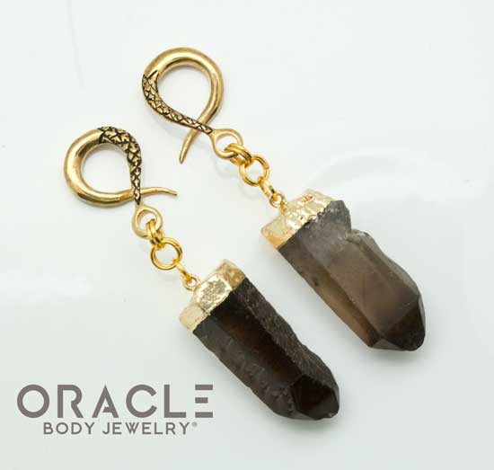 Crossover With Gold Plated Smoky Quartz - Image 2