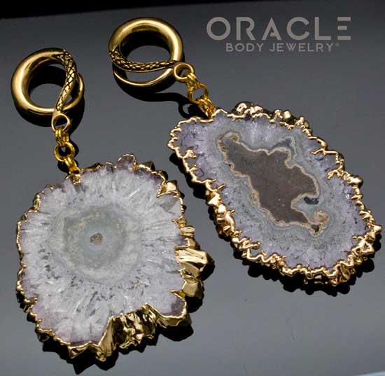 Crossover With Gold Plated Stalactite Slices - Image 2