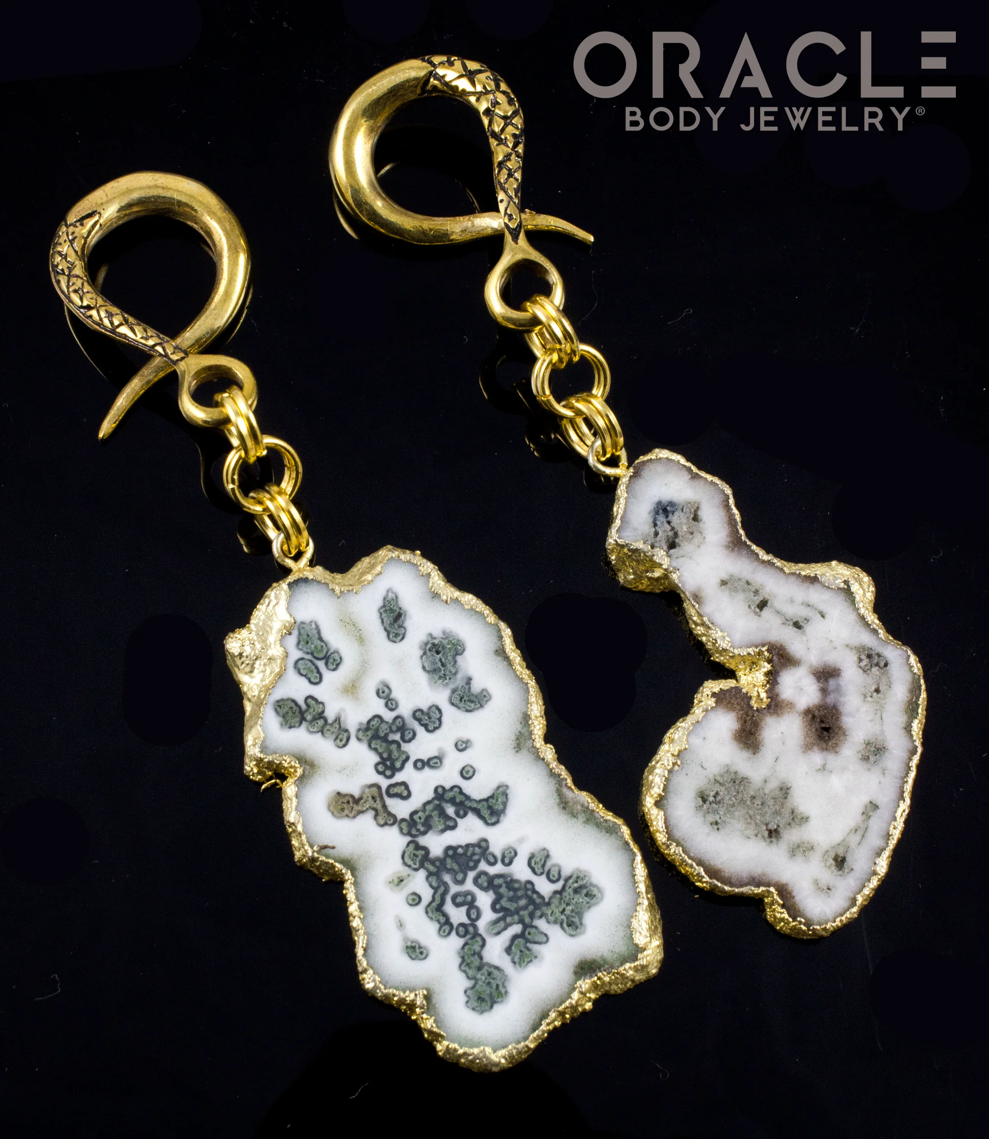 Crossover With Gold Plated Stalactites