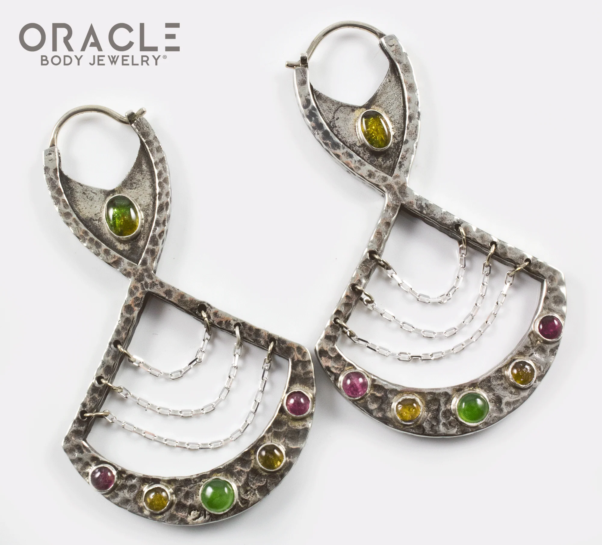 Dulcet with Multi Color Tourmalines and Nephrite Jade - Image 2