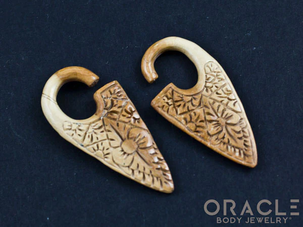 6g (4mm) Fossilized Mammoth Ivory Diamond Flowers - Image 2