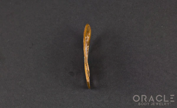 11/16" (17mm) Fossilized Mammoth Ivory Diamond Weights - Image 4
