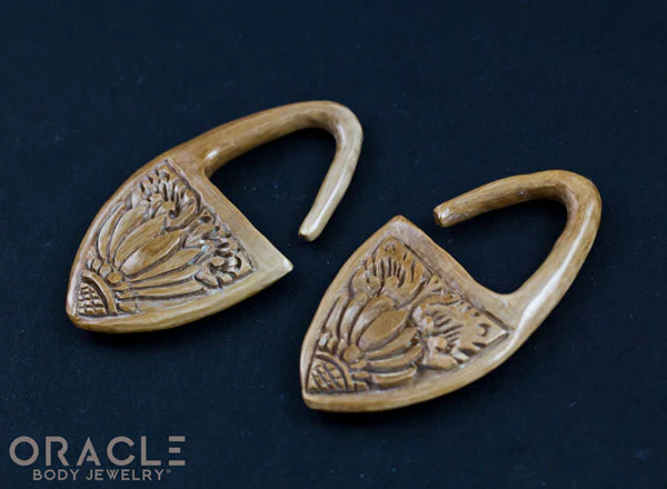 6g (4mm) Fossilized Mammoth Ivory Flowers - Image 3