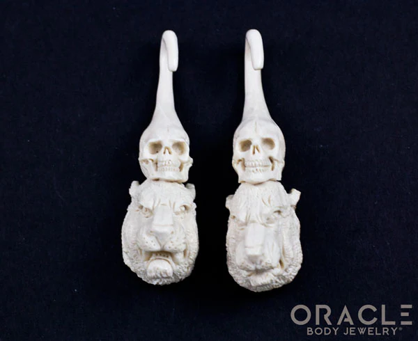 6g (4mm) Fossilized Mammoth Ivory King - Image 3
