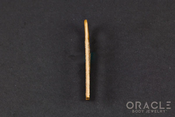4g (5mm) Fossilized Mammoth Ivory Split Flower Weights - Image 4