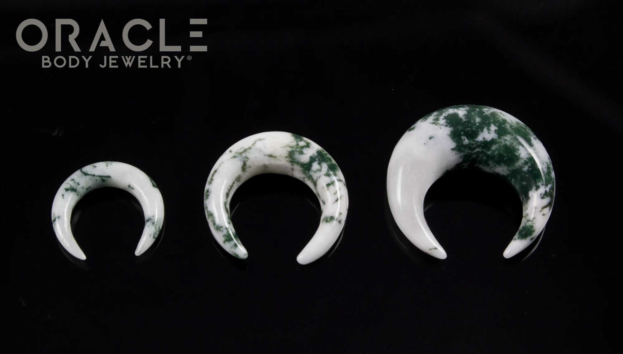 Green Tree Agate Pinchers - Image 2