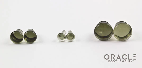 Grey Quartz Single Flare Plugs - Image 2