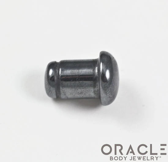 Hematite Single Flare Plugs - Image 3