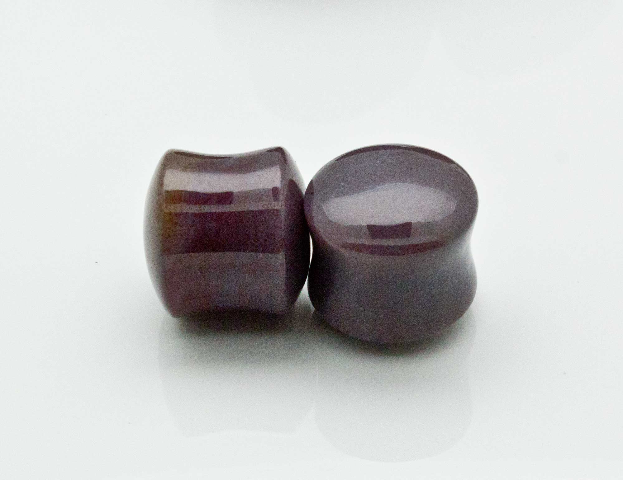 Indian Agate Double Flare Plugs - Image 3