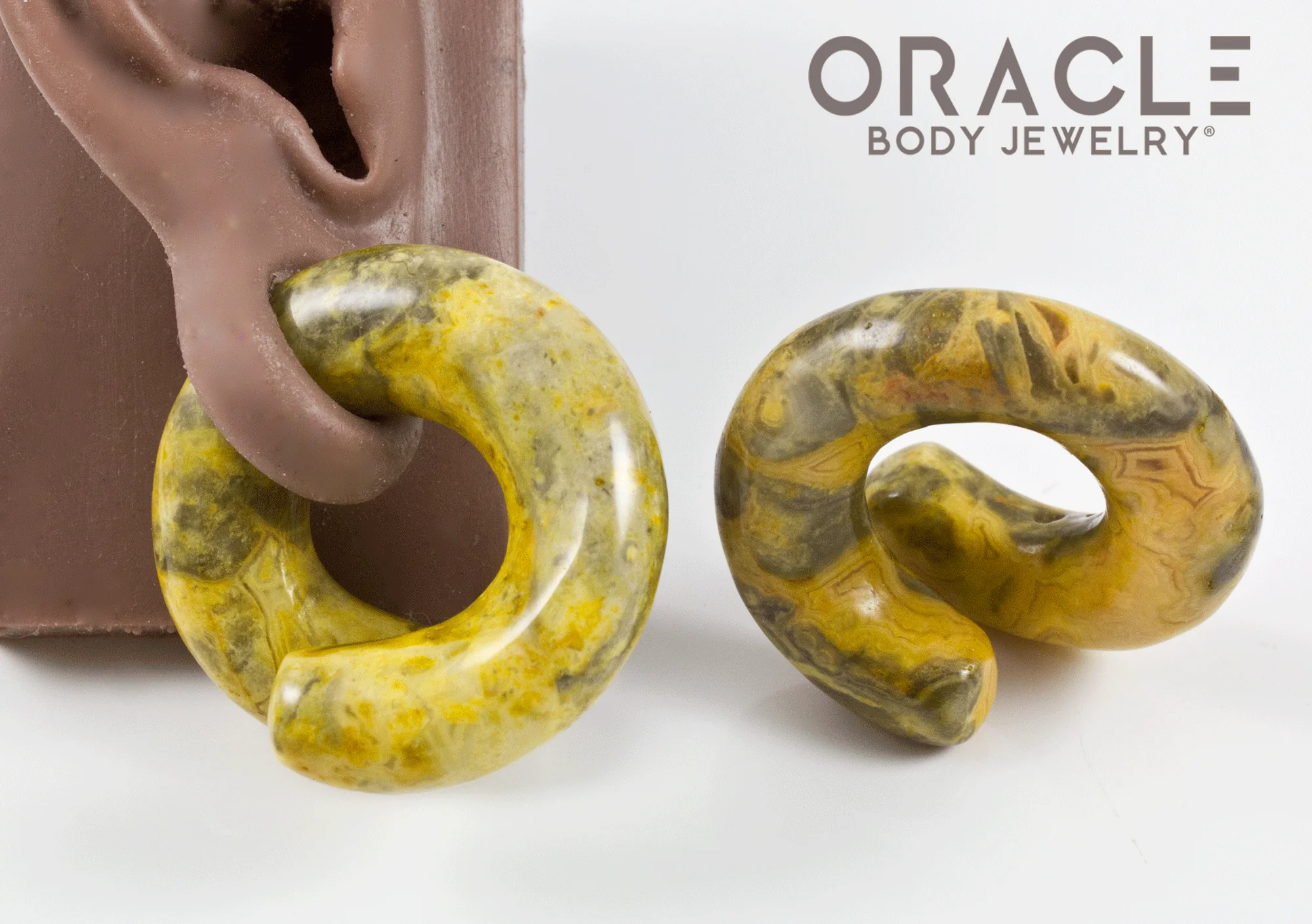 Large Crazy Lace Agate Coils - Image 3