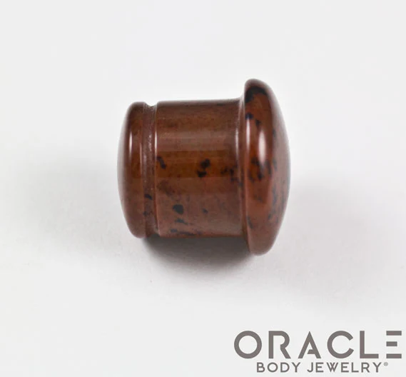 Mahogany Obsidian Single Flare Plugs - Image 3