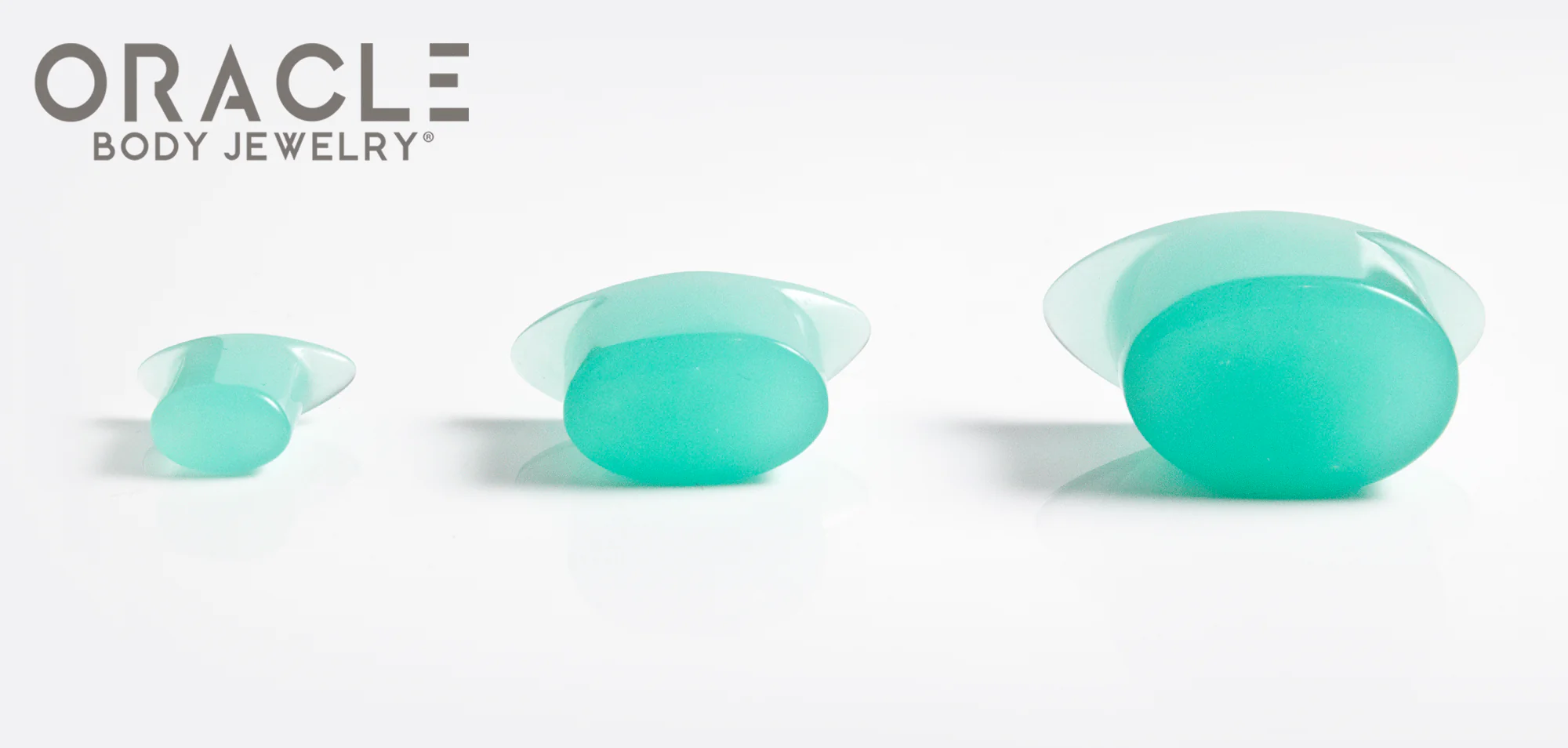 Mint Opalite Oval Labrets 2g Through 3/4"