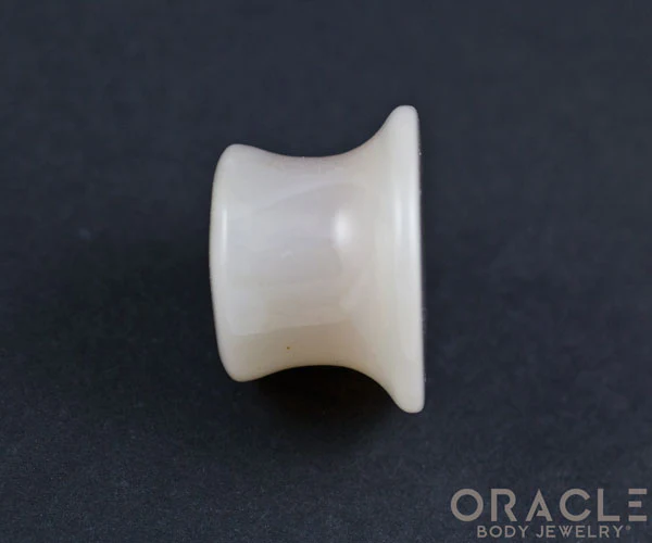 Montana Agate Mayan Style Flare Plugs - Image 3