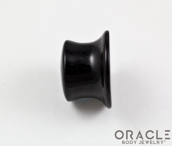 Obsidian Mayan Style Flare Plugs - Image 3