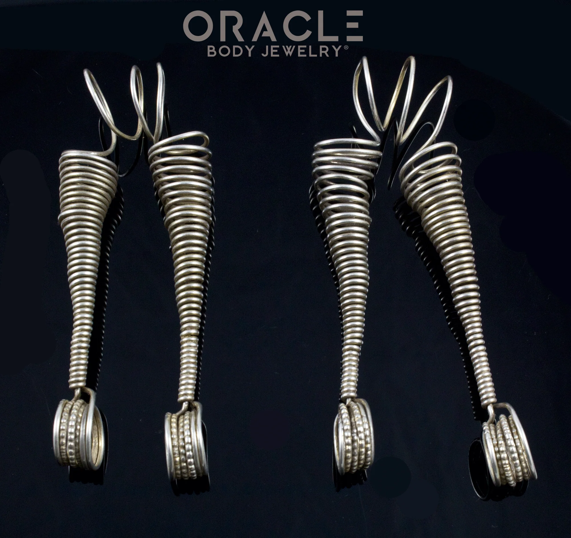 Old Kachi Rabari Wire Nagla Earrings