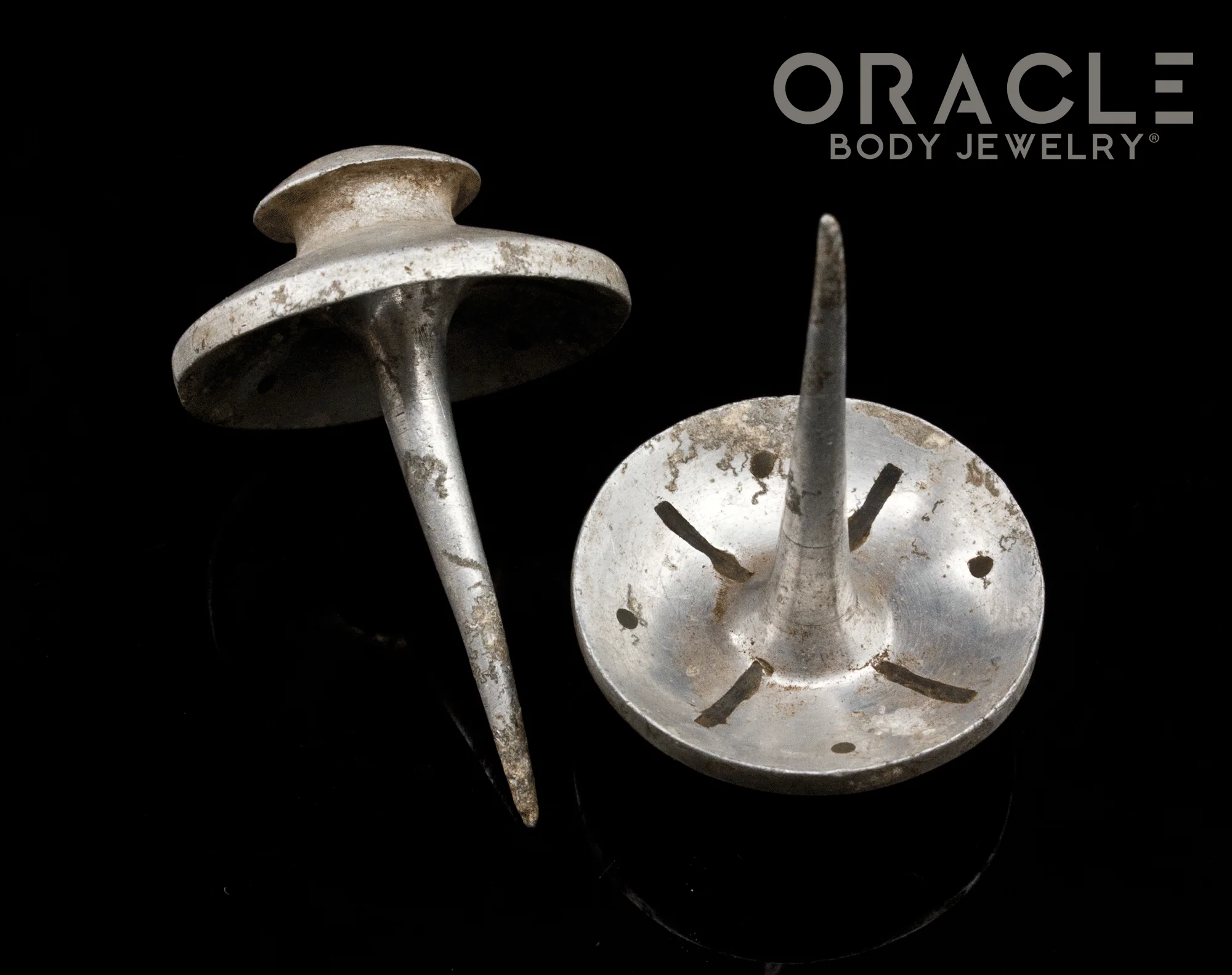 Old Kenya Samburu Tribe Spike Ear Plugs - Image 2