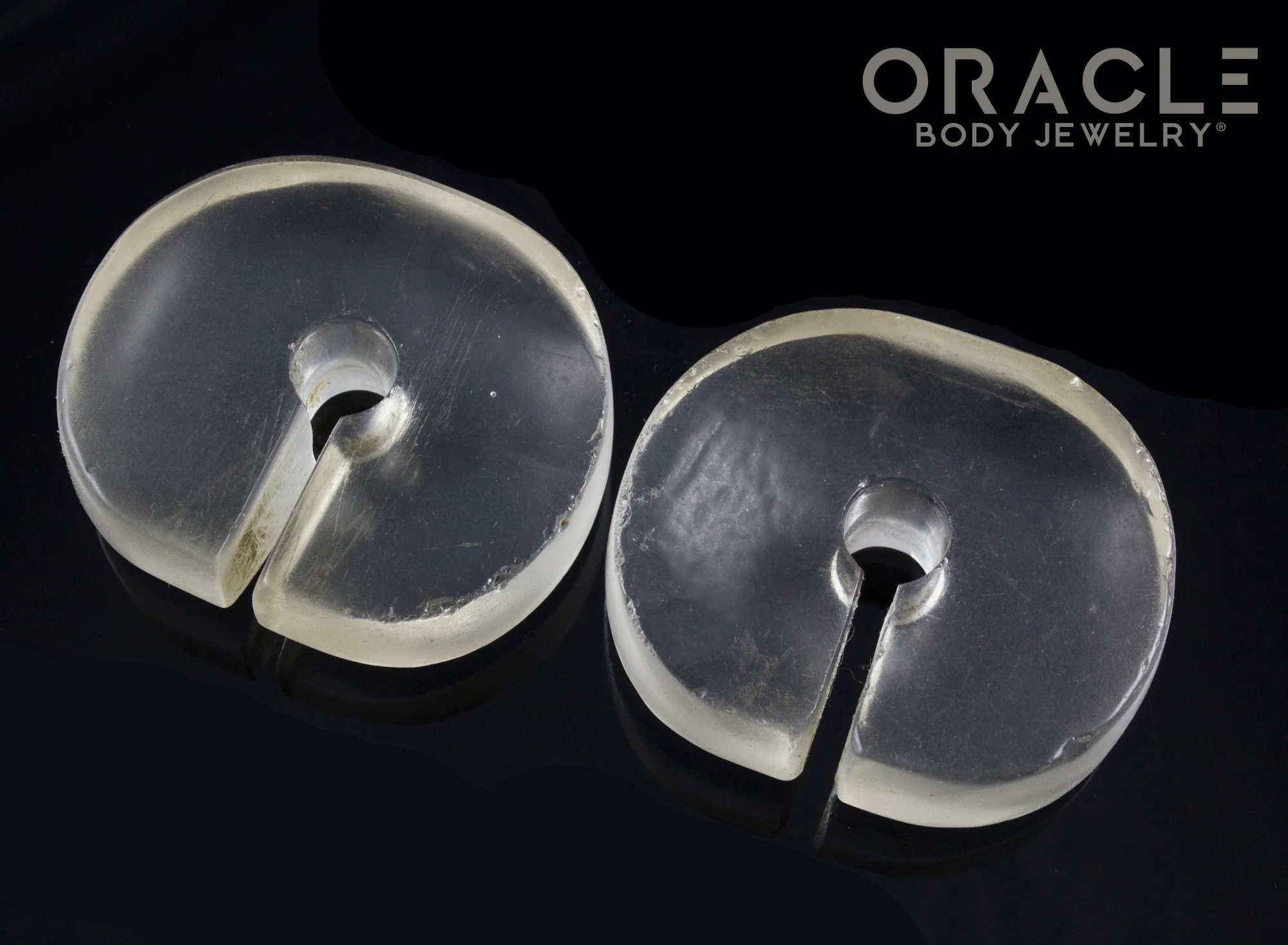 Old Naga Glass Earweights - Image 2