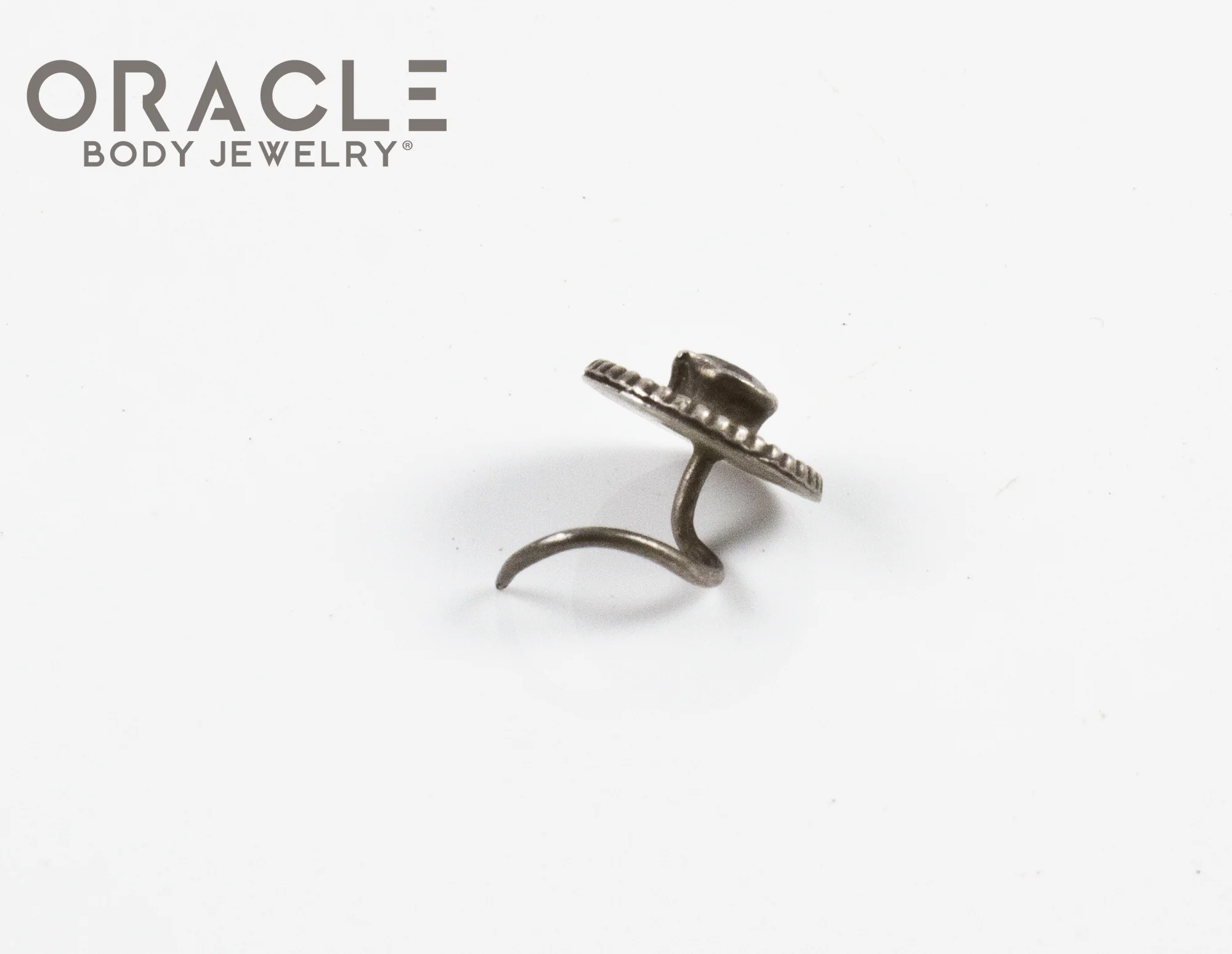 Old Silver Rajasthani Nostril Screw - Image 2