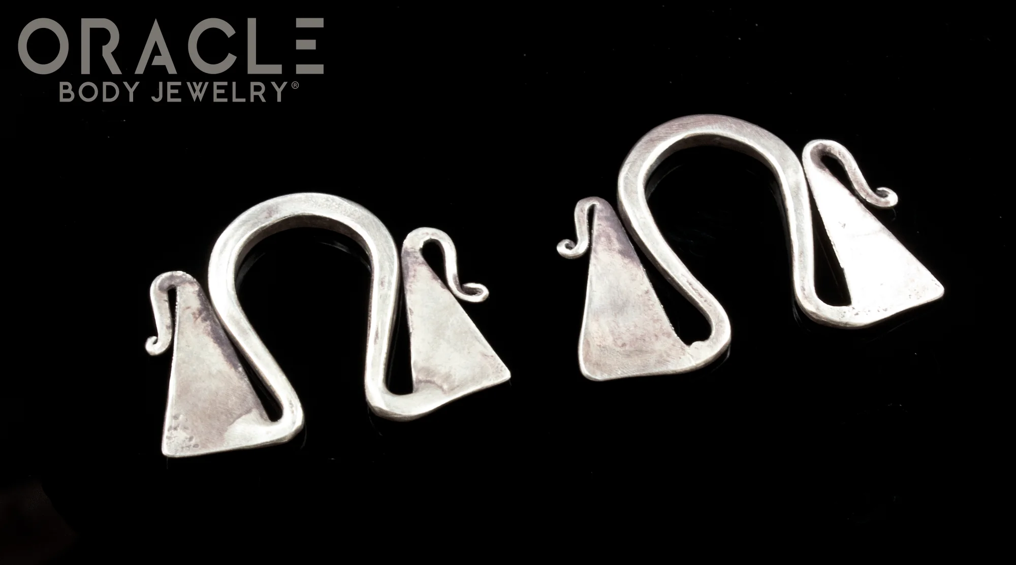 Old Silver Hmong Earrings