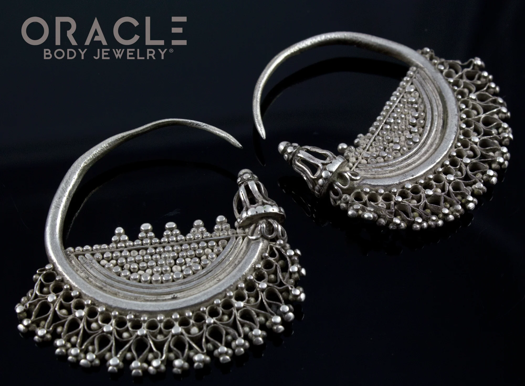 Old Uighur Earrings - Image 2