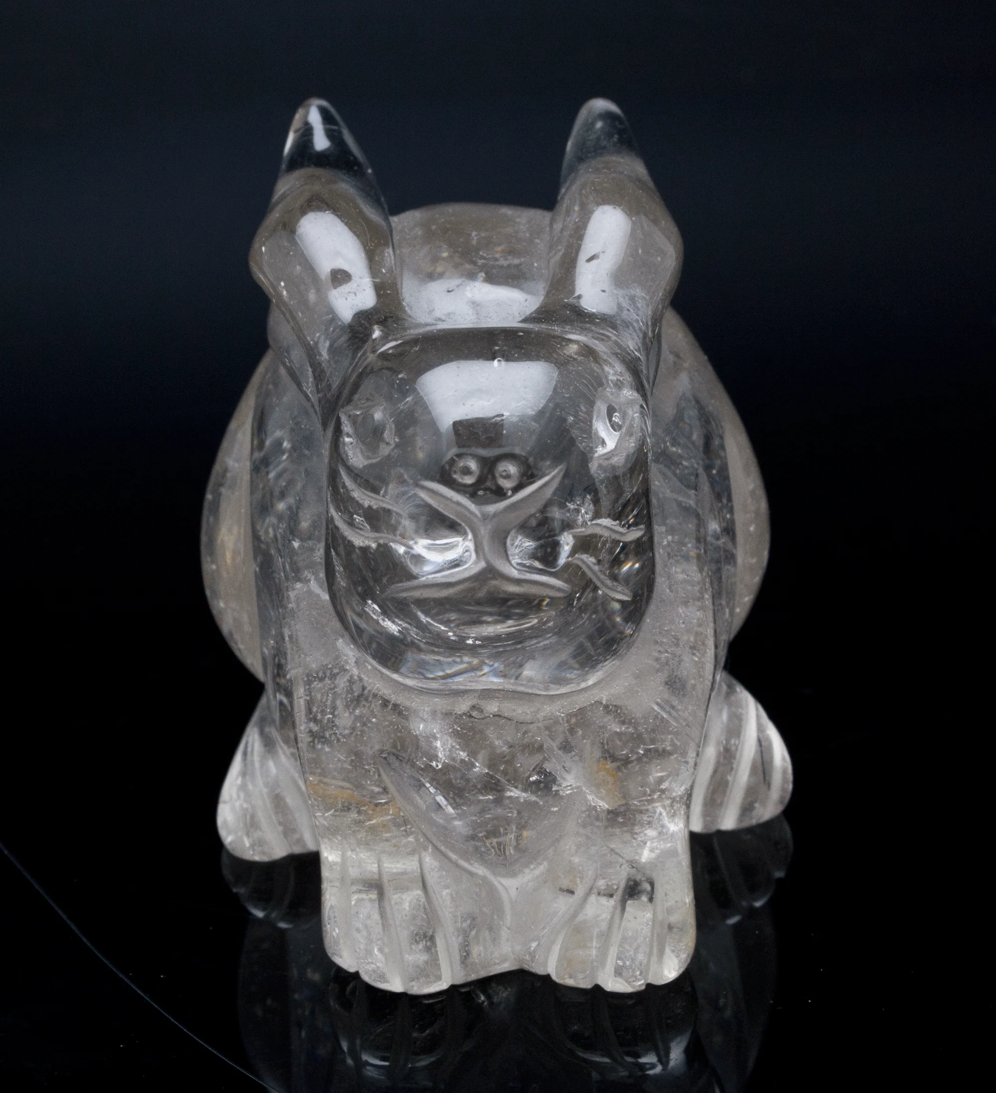 Quartz Bunny Rabbit Carving - Image 2