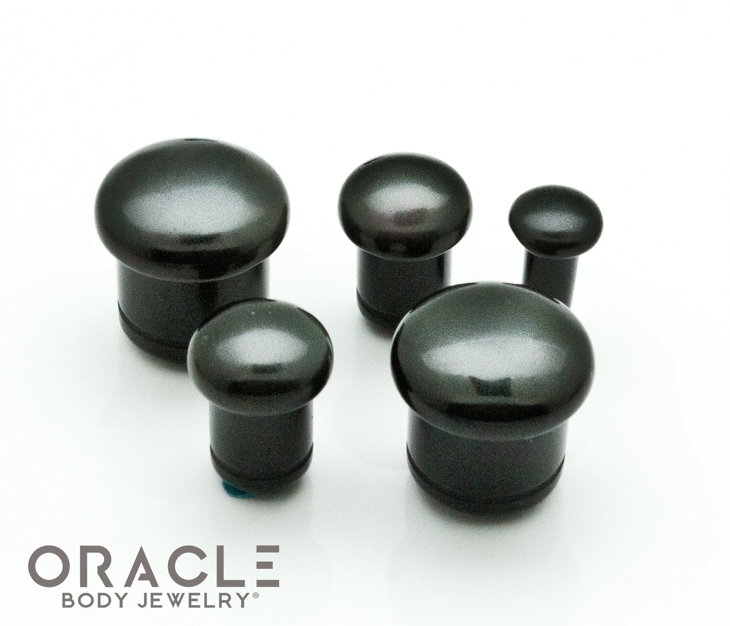 Rainbow Obsidian Single Flare Plugs - Image 3