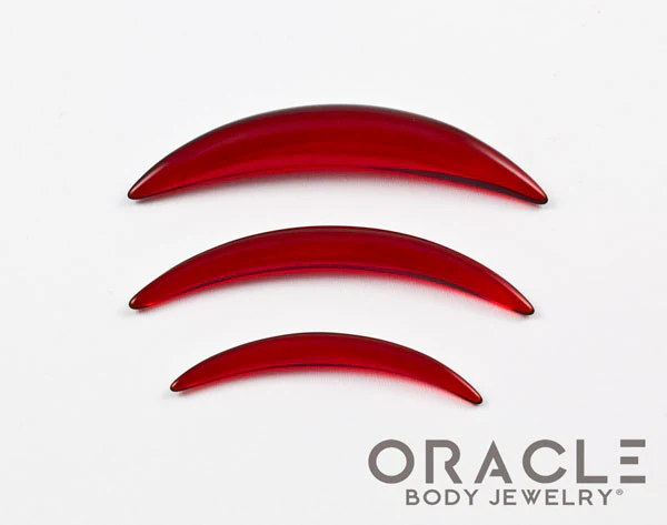 Red Quartz Septum Tusk - Image 2