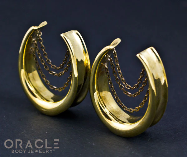 Brass Saddles with Chains - Image 3