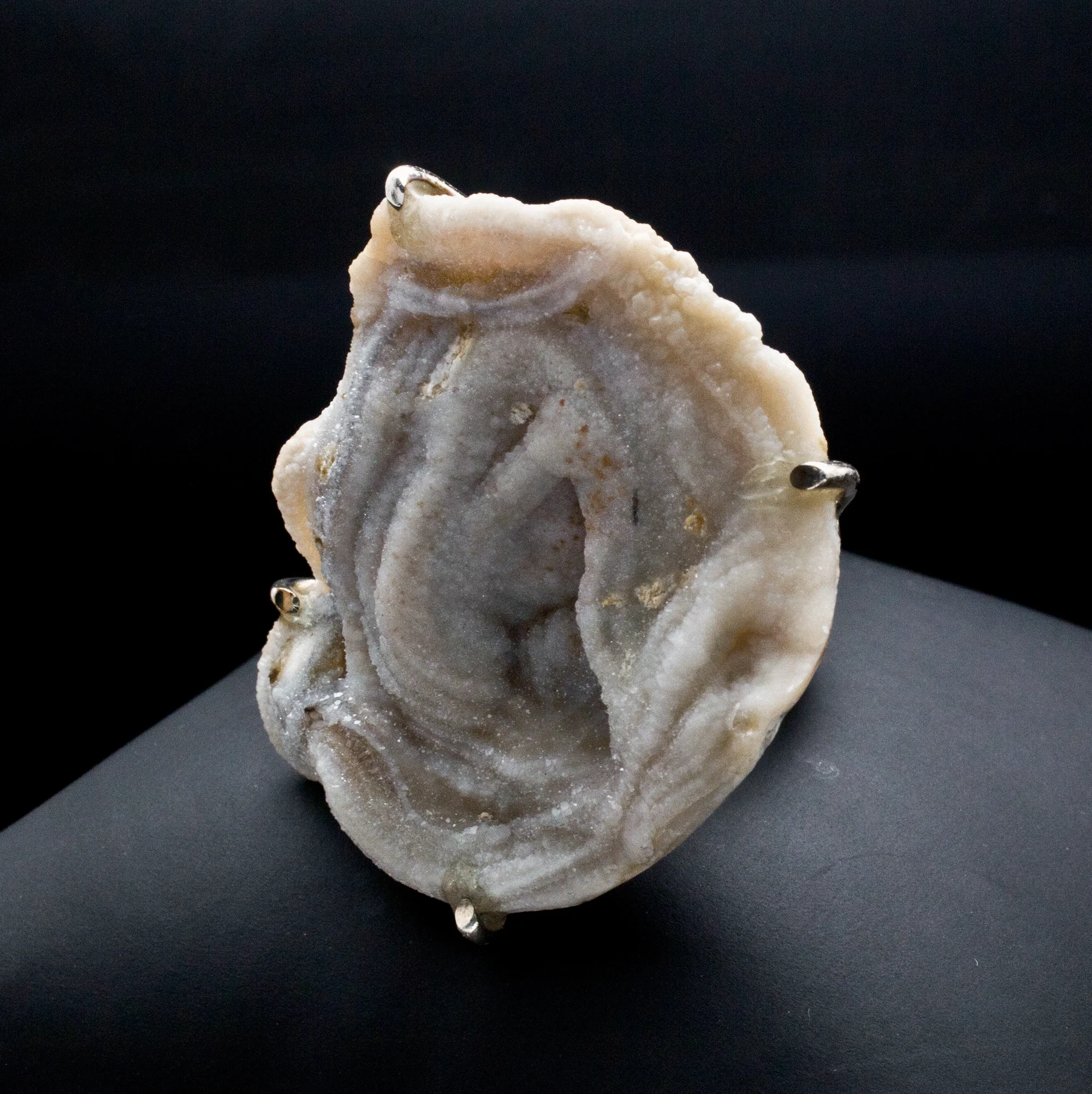 Sterling Silver Desert Druzy Adjustable Ring - Image 2