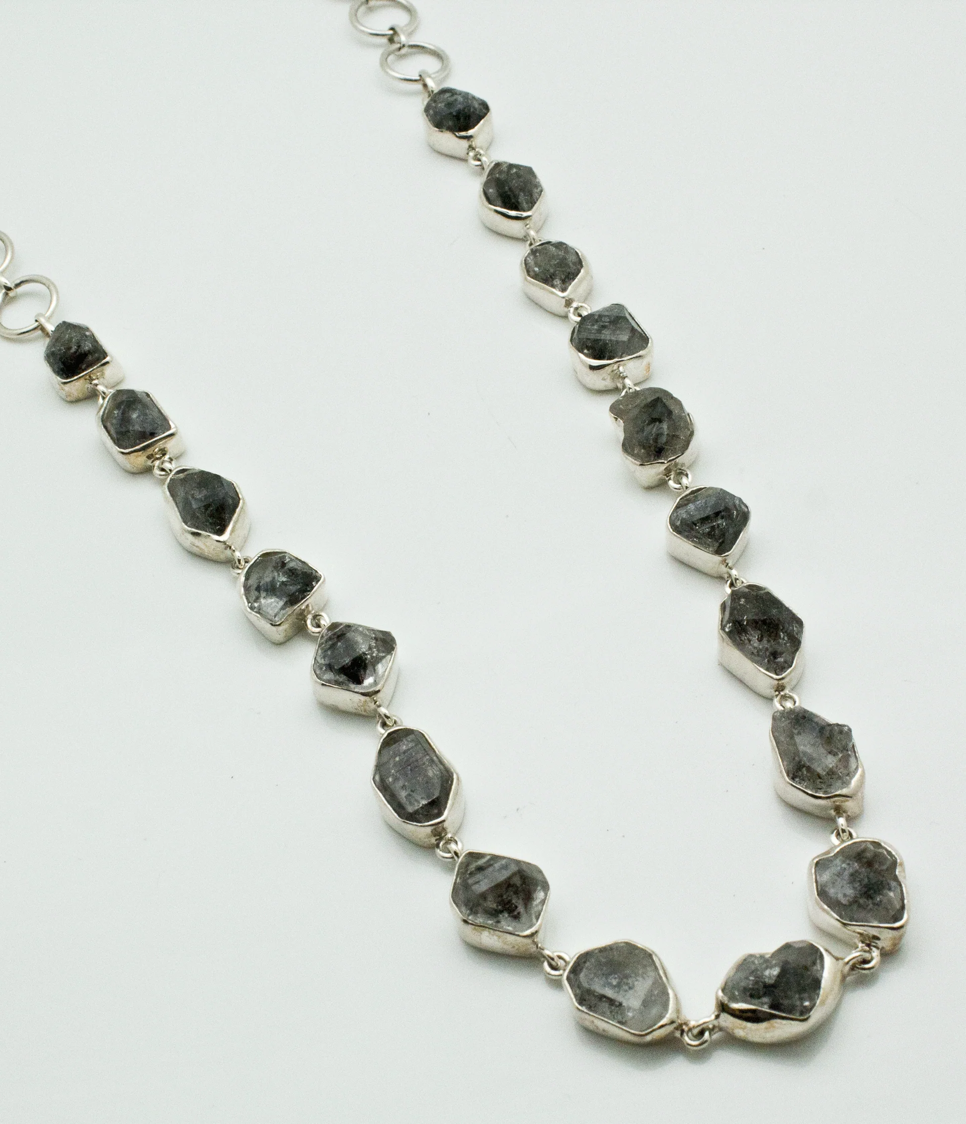 Sterling Silver Herkimer Diamond Necklace